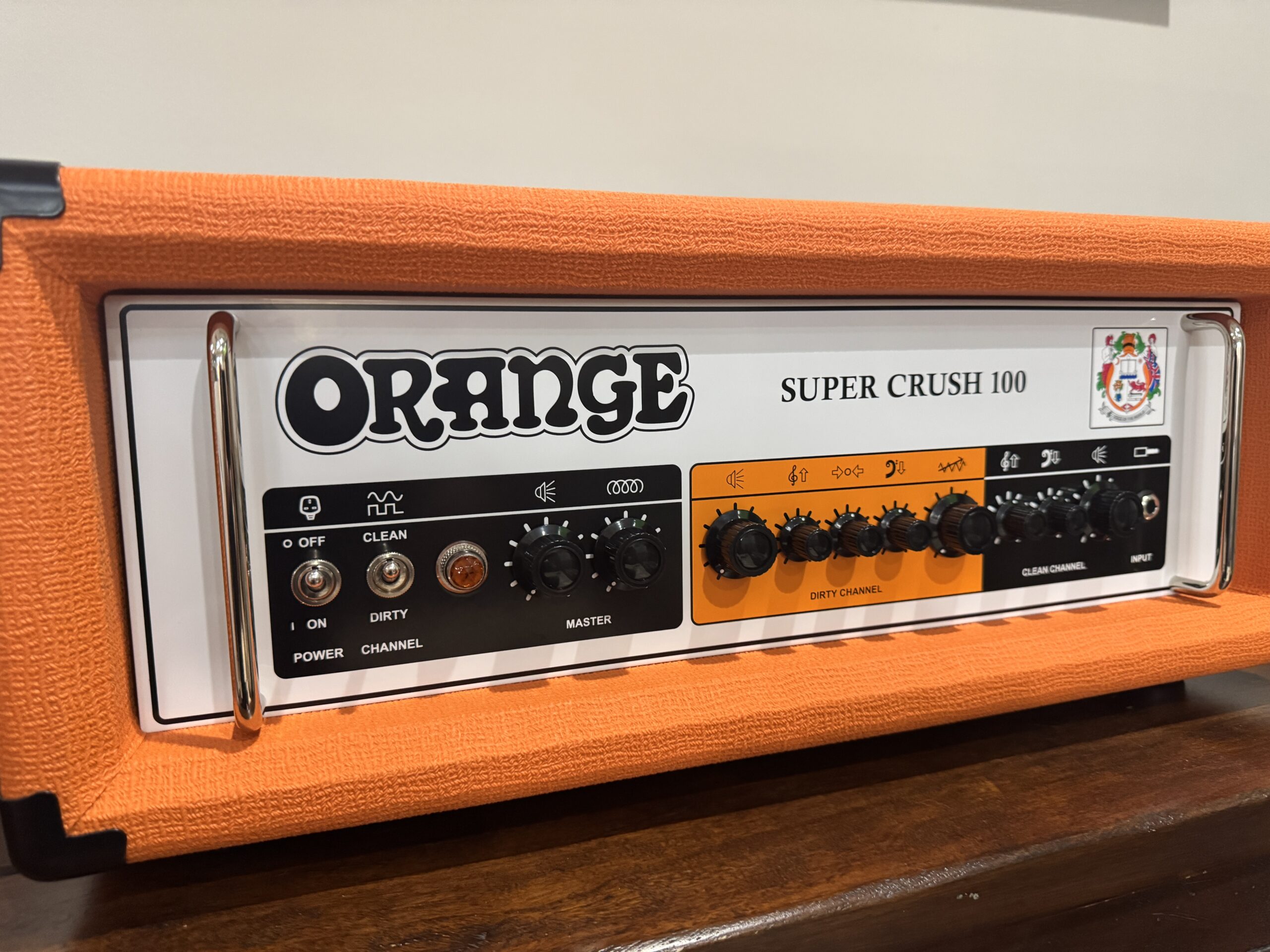 Featured image for “Plug In, Rock Out:  First Impressions of Atlanta Rockstar Rehearsals Latest  Amp Addition–The Orange Super Crush 100!”